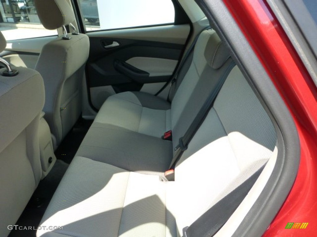 2012 Ford Focus SE Sedan Rear Seat Photo #69832780