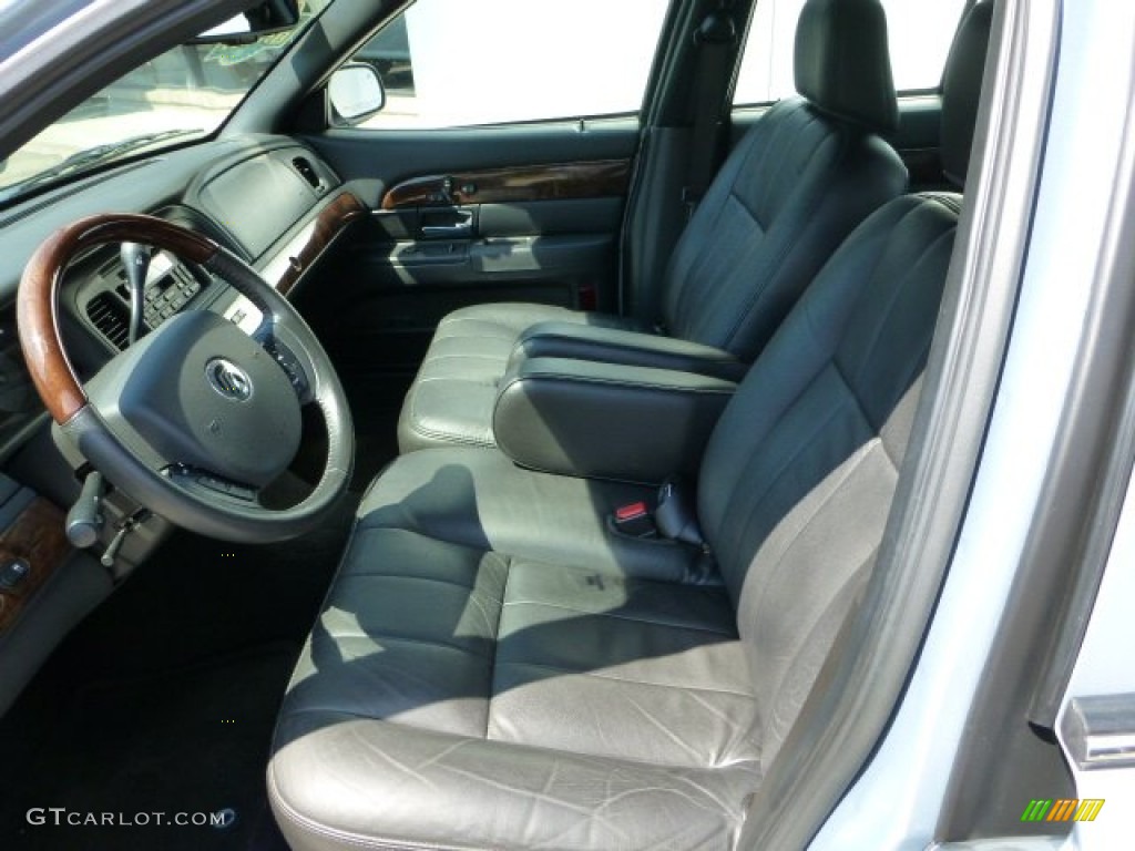 Charcoal Black Interior 2006 Mercury Grand Marquis LS Ultimate Photo #69833329