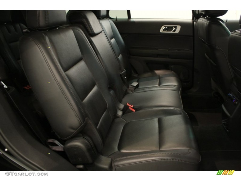 2012 Explorer XLT 4WD - Black / Charcoal Black photo #26