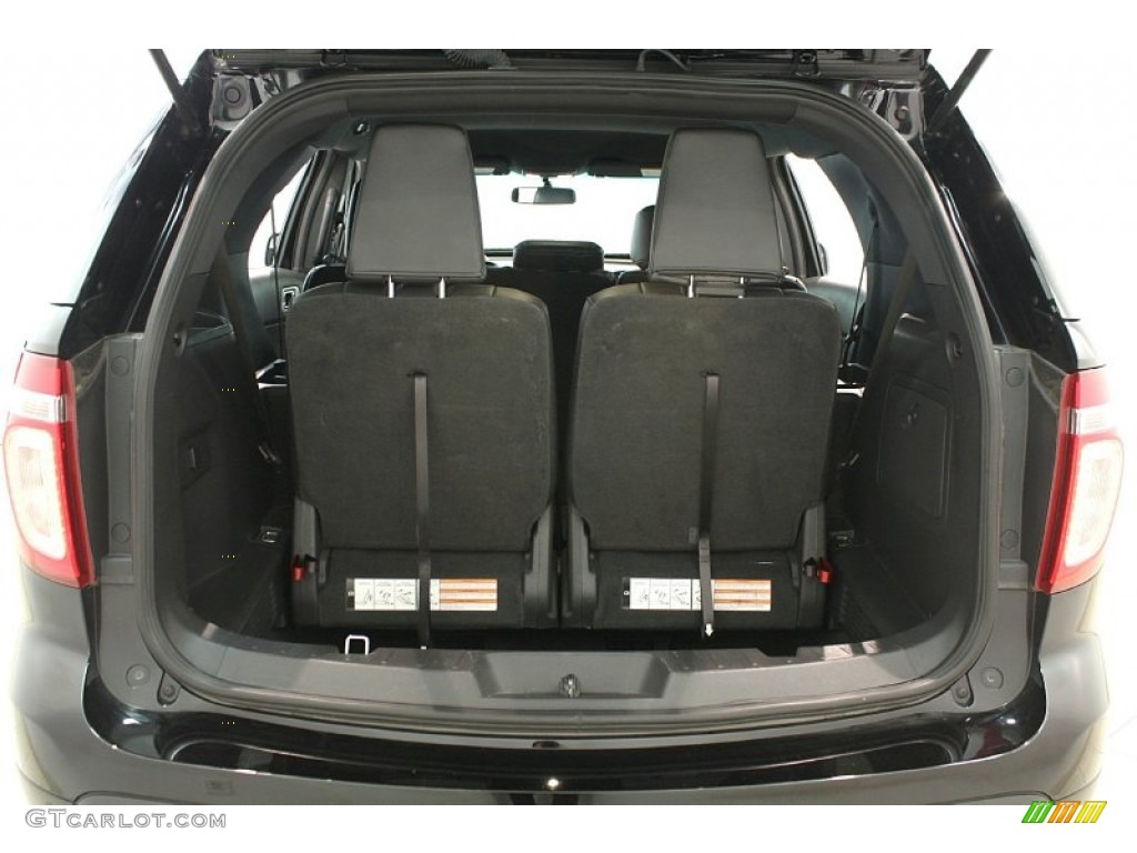 2012 Explorer XLT 4WD - Black / Charcoal Black photo #30