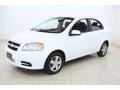 2010 Summit White Chevrolet Aveo LT Sedan  photo #3