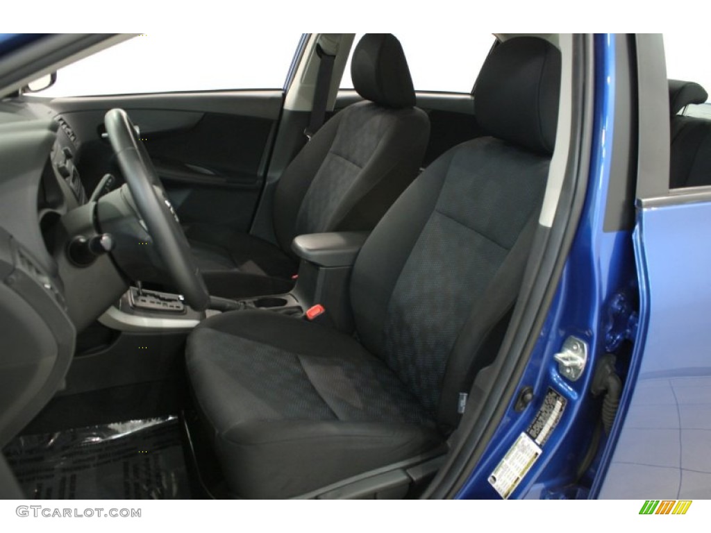 2009 Corolla S - Blue Streak Metallic / Dark Charcoal photo #6