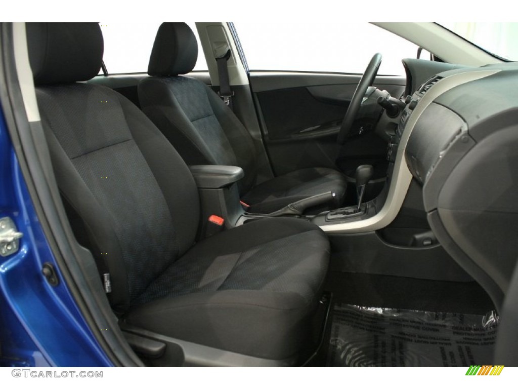2009 Corolla S - Blue Streak Metallic / Dark Charcoal photo #11