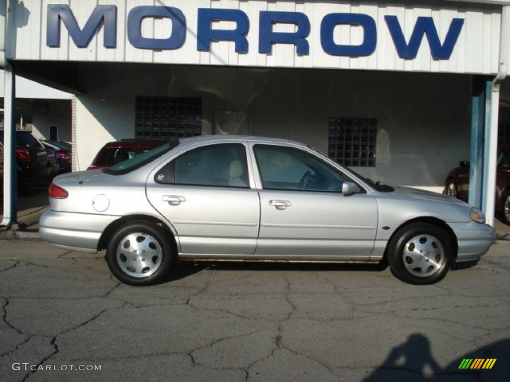 1999 Mystique GS - Silver Frost Metallic / Greystone photo #1
