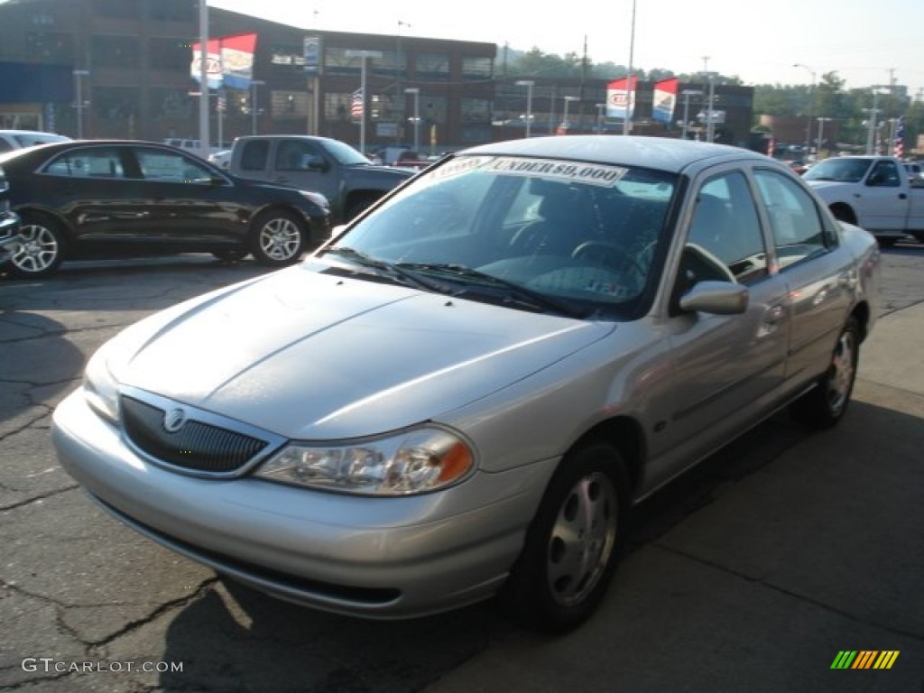1999 Mystique GS - Silver Frost Metallic / Greystone photo #4