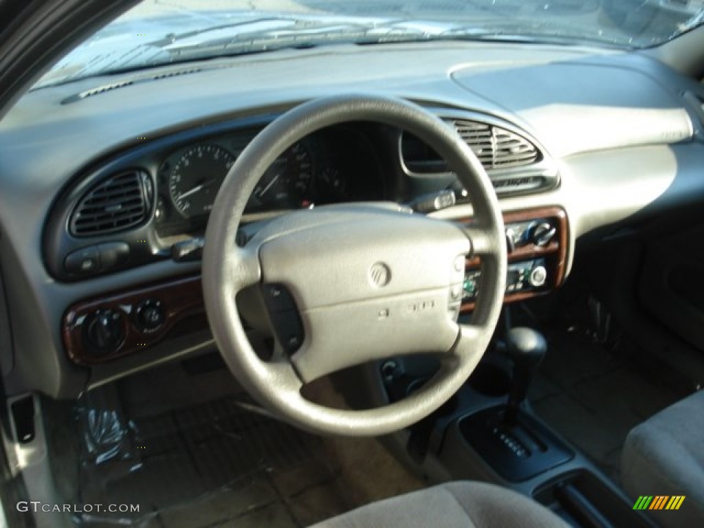 1999 Mystique GS - Silver Frost Metallic / Greystone photo #13