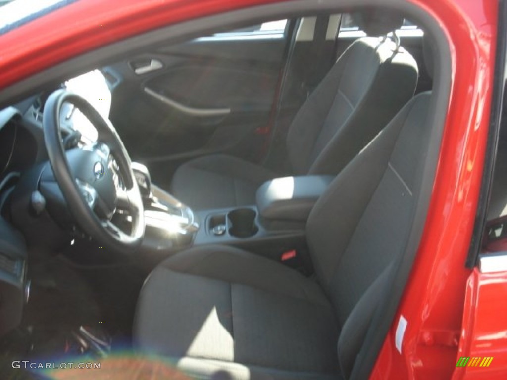 2012 Focus SEL Sedan - Race Red / Charcoal Black photo #8