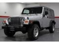 2005 Bright Silver Metallic Jeep Wrangler Unlimited 4x4  photo #4