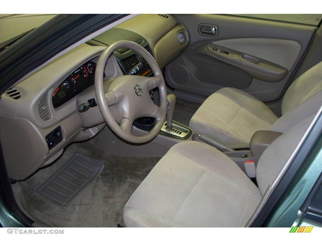 2005 Sentra 1.8 S - Jaded Green / Taupe photo #12