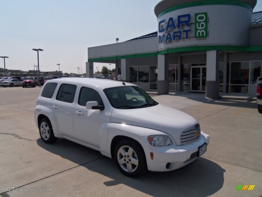 2011 HHR LT - Arctic Ice White / Gray photo #1