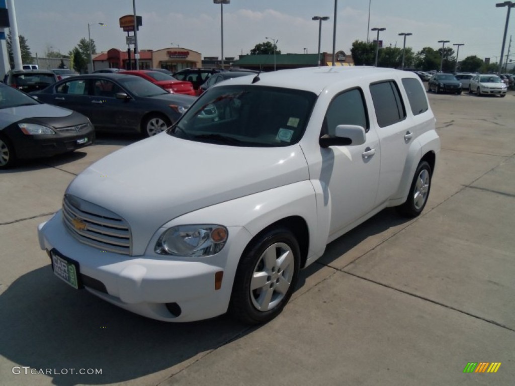 2011 HHR LT - Arctic Ice White / Gray photo #3