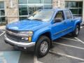 2007 Pace Blue Chevrolet Colorado LT Crew Cab 4x4  photo #2