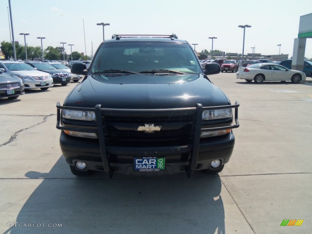 2005 Tahoe Z71 4x4 - Black / Tan/Neutral photo #2