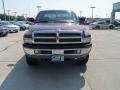 2001 Dark Garnet Red Pearl Dodge Ram 2500 SLT Quad Cab 4x4  photo #2