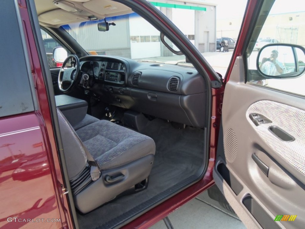 Agate Interior 2001 Dodge Ram 2500 SLT Quad Cab 4x4 Photo #69837940