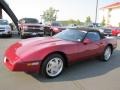 Dark Red Metallic - Corvette Convertible Photo No. 3