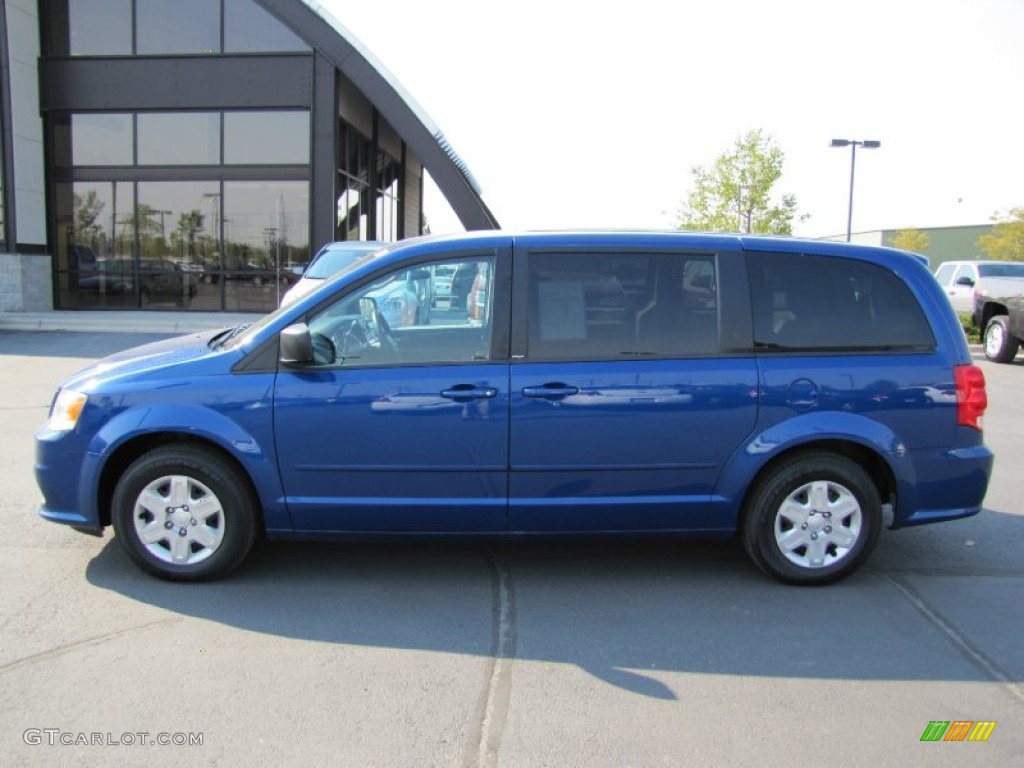 2011 Grand Caravan Express - Deep Water Blue Pearl / Black/Light Graystone photo #4