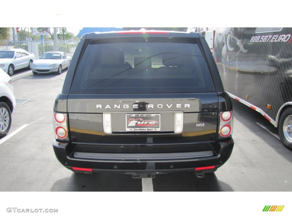 2010 Range Rover HSE - Santorini Black Pearl / Ivory White/Jet Black photo #4