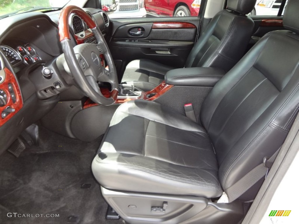 Ebony Interior 2009 GMC Envoy Denali 4x4 Photo #69841957
