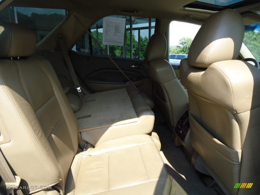 2004 MDX  - Aspen White Pearl / Saddle photo #17
