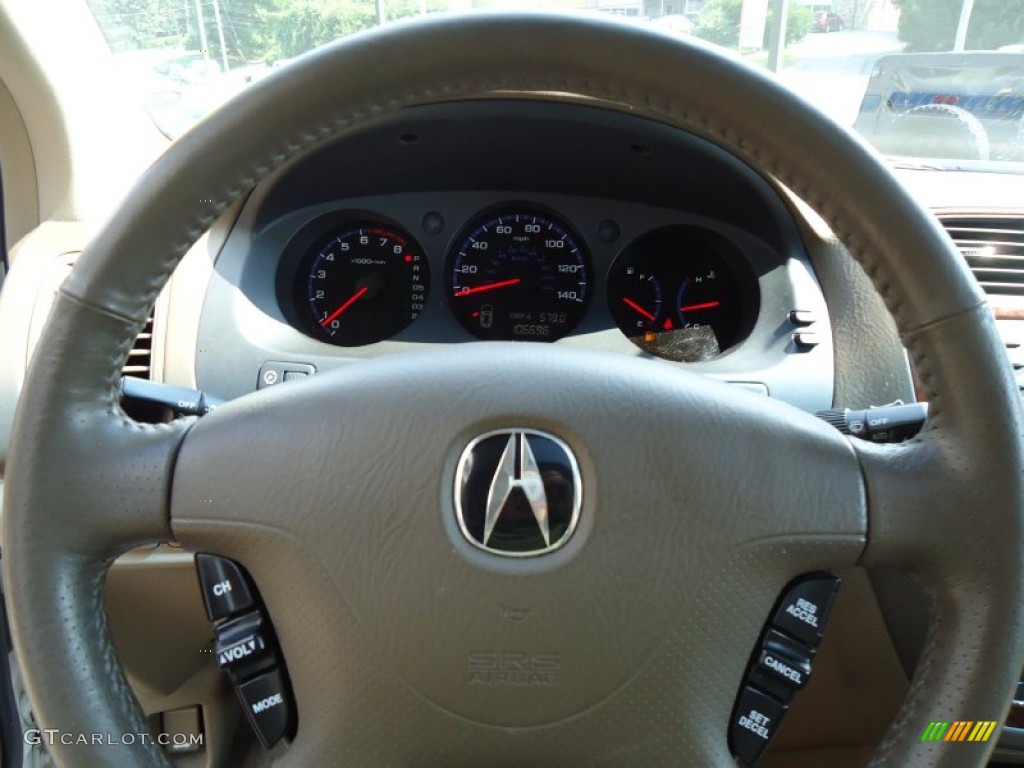 2004 MDX  - Aspen White Pearl / Saddle photo #27