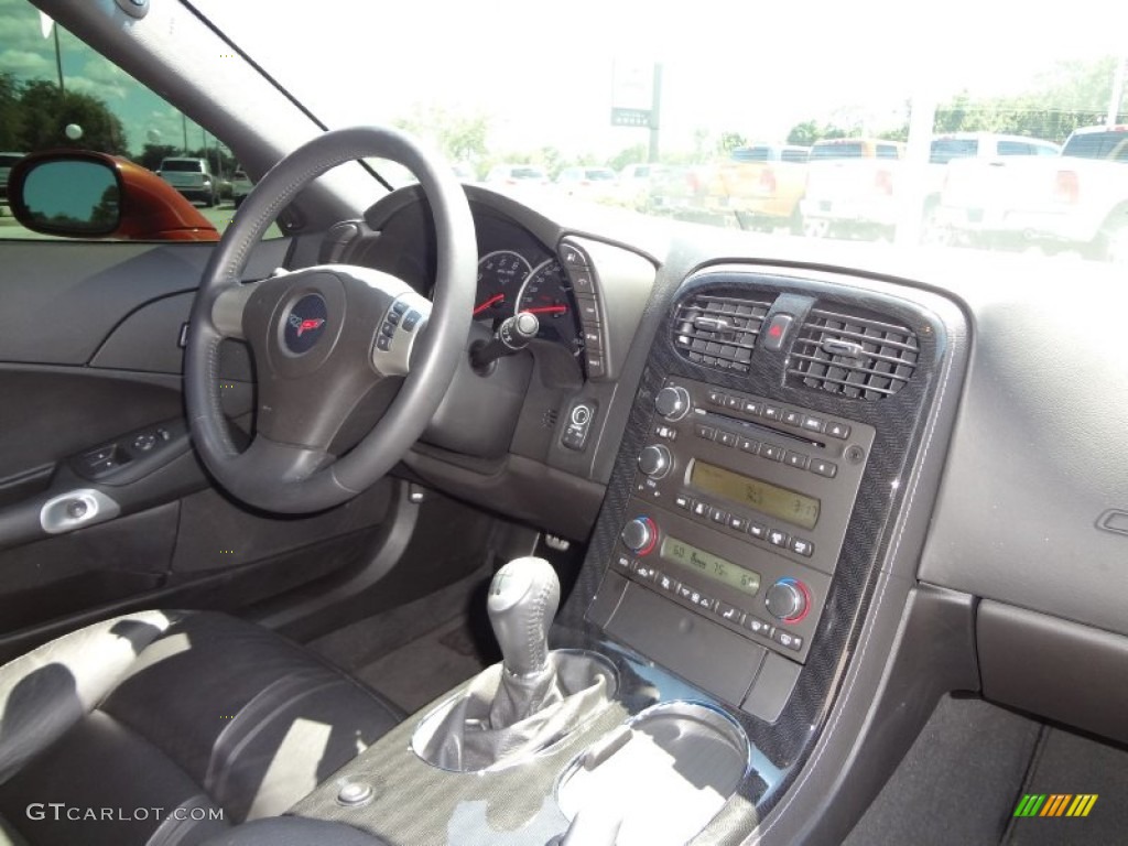 2011 Chevrolet Corvette Coupe Ebony Black Dashboard Photo #69842239