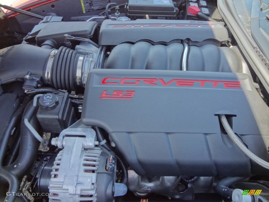 2011 Chevrolet Corvette Coupe 6.2 Liter OHV 16-Valve LS3 V8 Engine Photo #69842287