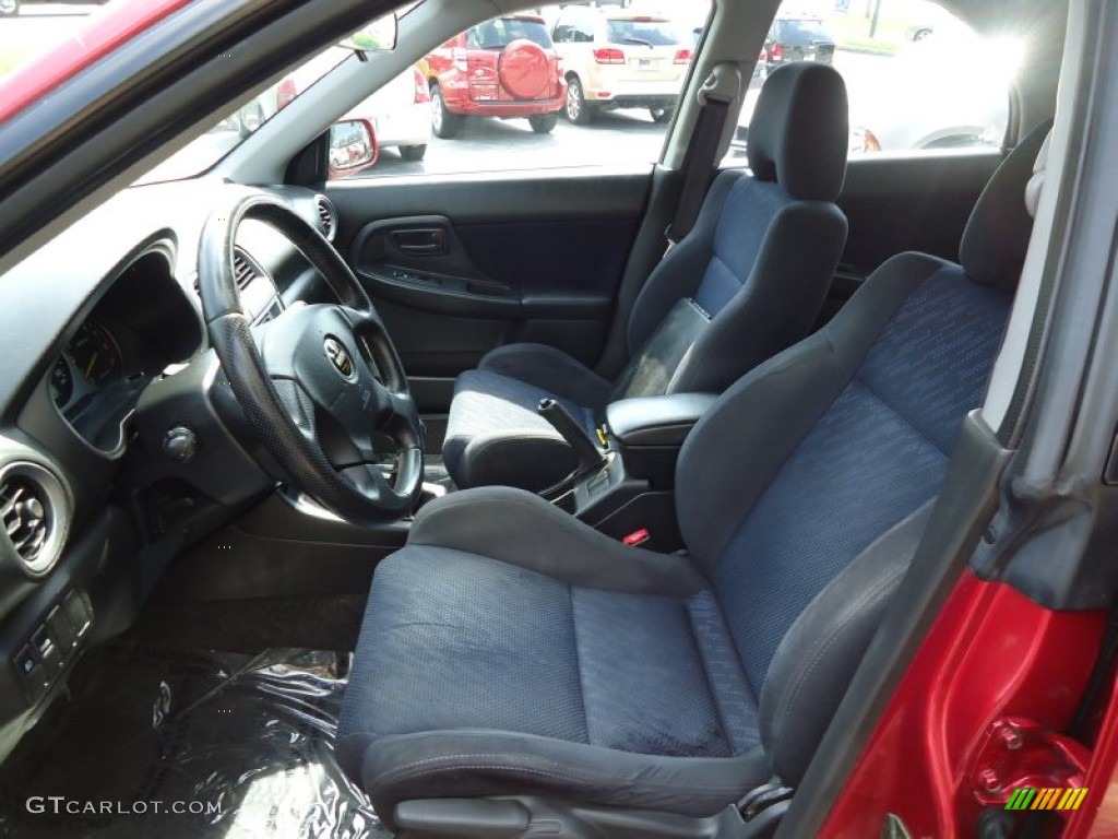 2003 Subaru Impreza WRX Sedan Front Seat Photos