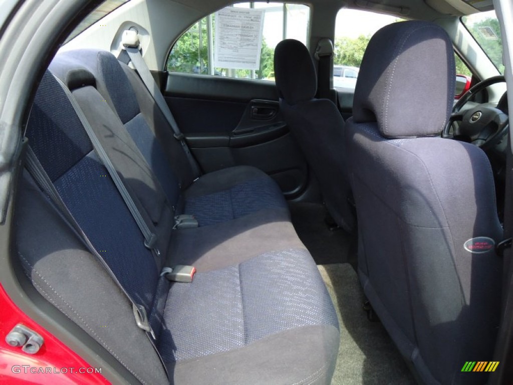 2003 Subaru Impreza WRX Sedan interior Photos