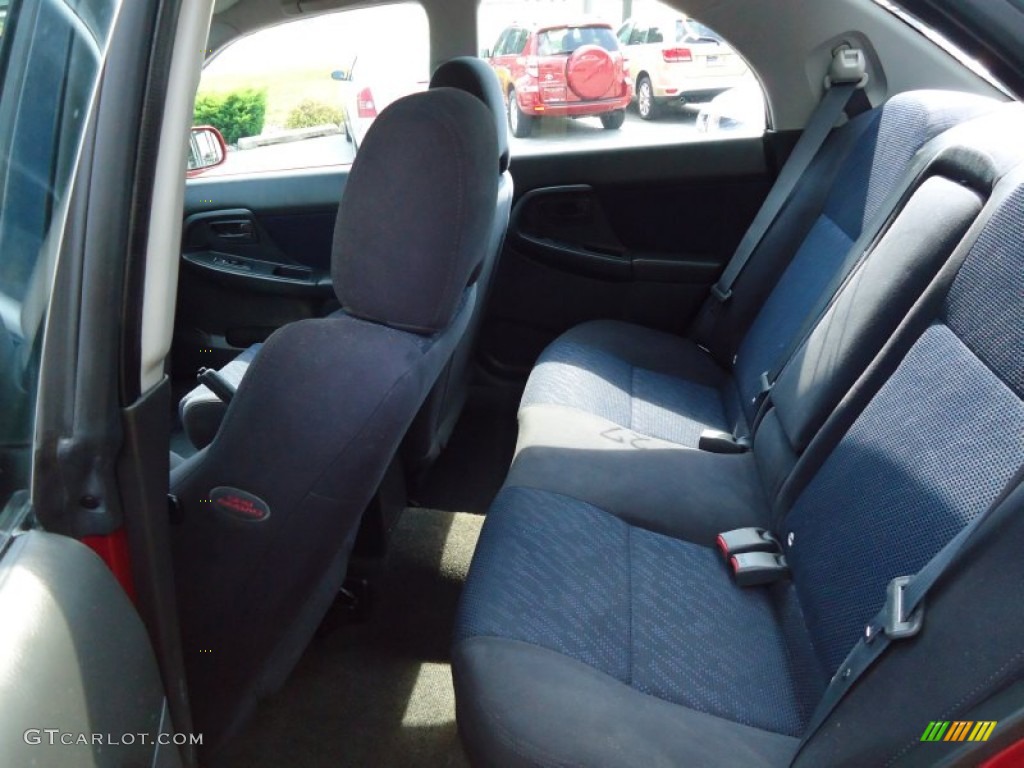 2003 Subaru Impreza WRX Sedan Interior Color Photos