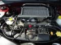 2.0 Liter Turbocharged Liter DOHC 16-Valve Flat 4 Cylinder 2003 Subaru Impreza WRX Sedan Engine