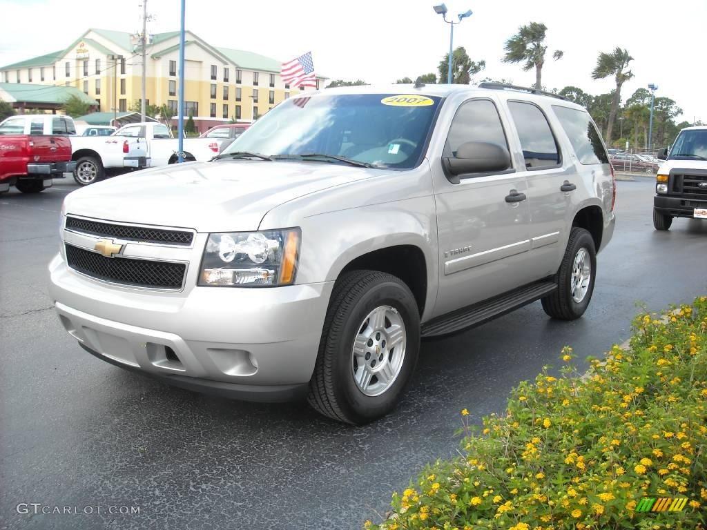 2007 Tahoe LS - Silver Birch Metallic / Dark Titanium/Light Titanium photo #7