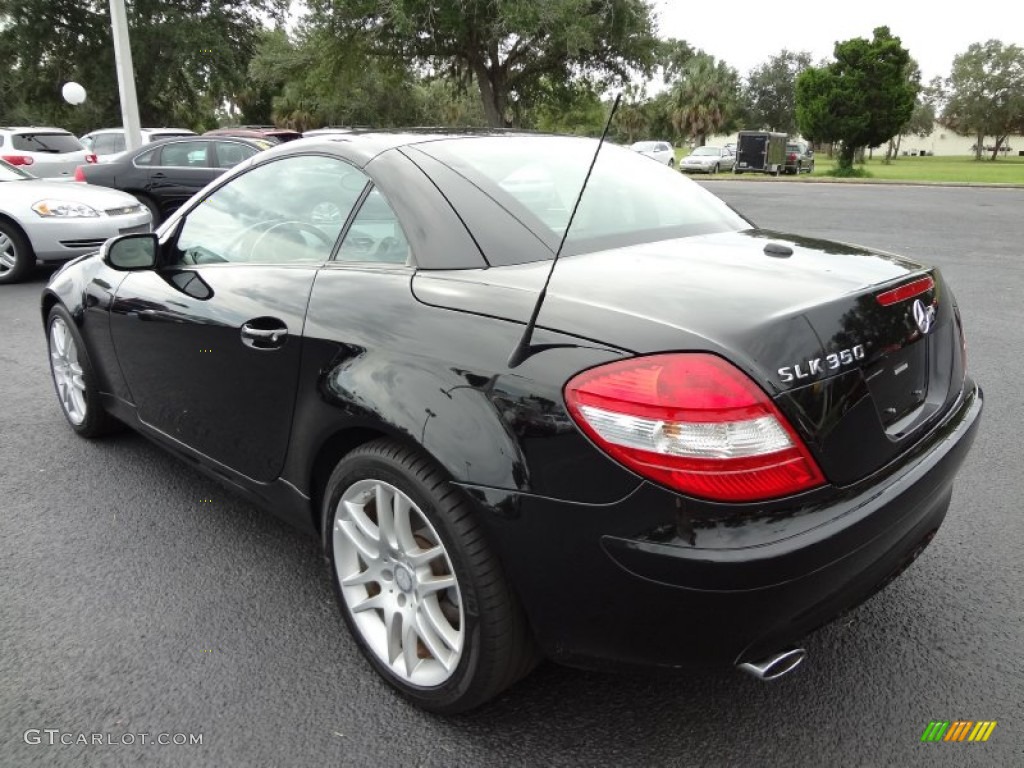 Caspian Blue Metallic 2008 Mercedes-Benz SLK 350 Roadster Exterior Photo #69843079