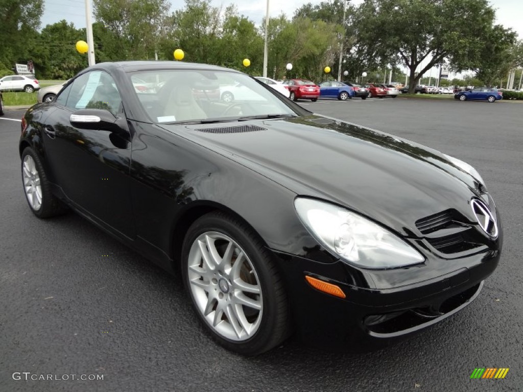 Caspian Blue Metallic 2008 Mercedes-Benz SLK 350 Roadster Exterior Photo #69843133