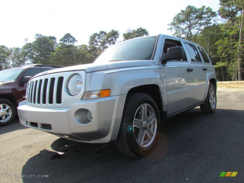 2007 Patriot Sport 4x4 - Bright Silver Metallic / Pastel Slate Gray photo #1
