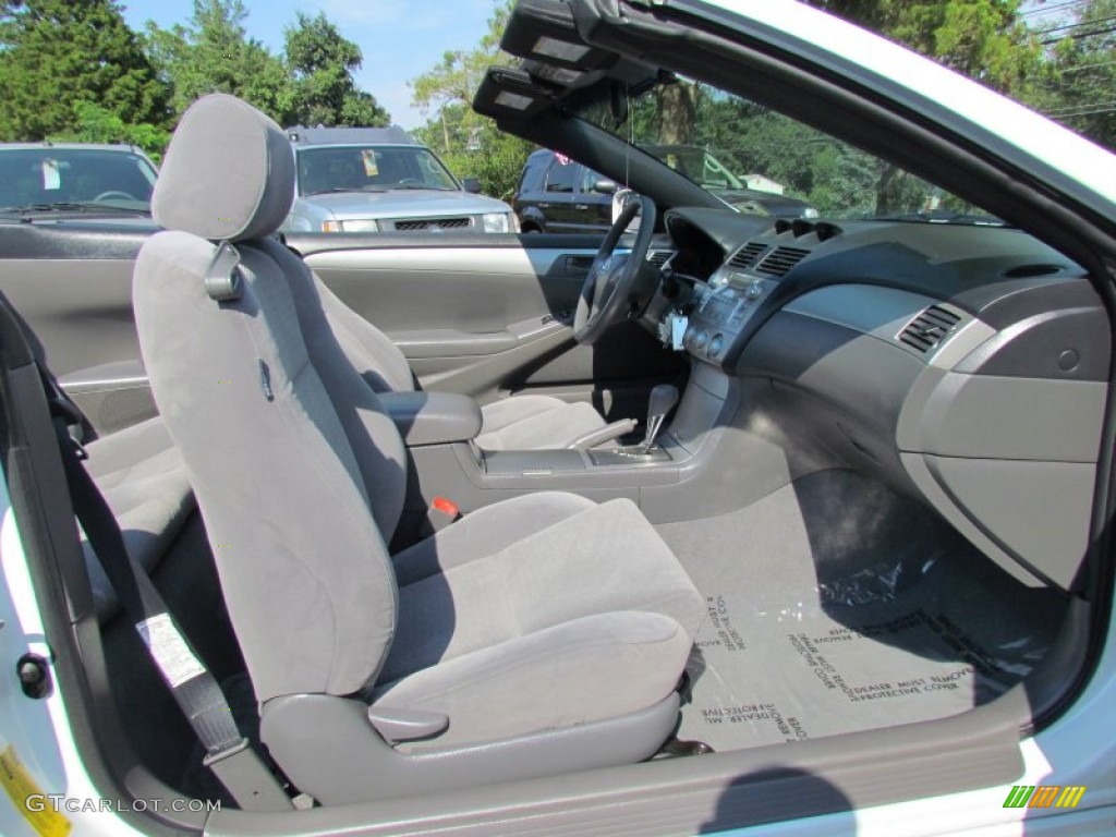 2007 Solara SE V6 Convertible - Blizzard White Pearl / Dark Stone photo #26