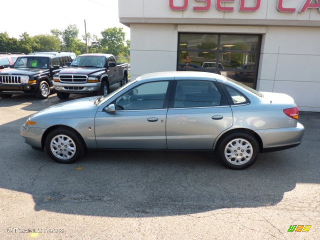 2002 L Series L200 Sedan - Silver Blue / Black photo #4