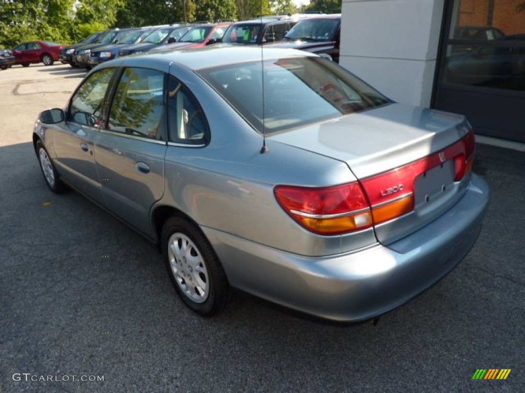 2002 L Series L200 Sedan - Silver Blue / Black photo #5