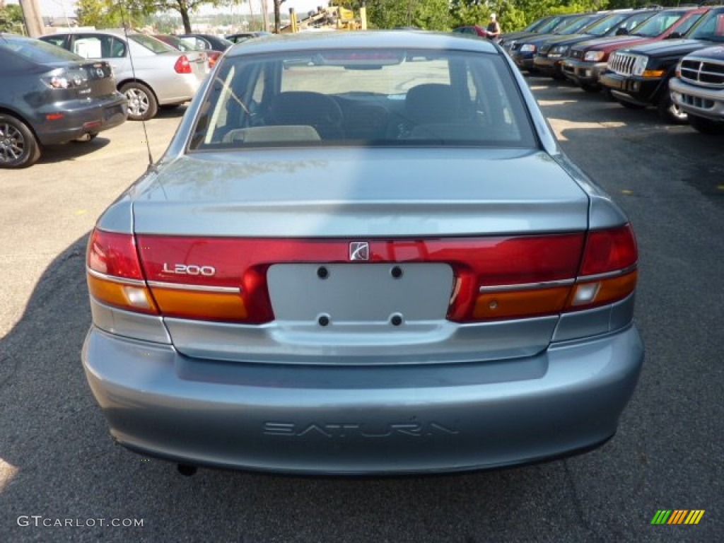 2002 L Series L200 Sedan - Silver Blue / Black photo #6