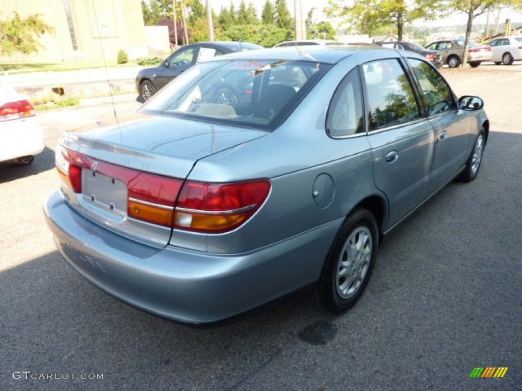 2002 L Series L200 Sedan - Silver Blue / Black photo #7