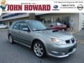 Crystal Gray Metallic 2007 Subaru Impreza WRX Wagon