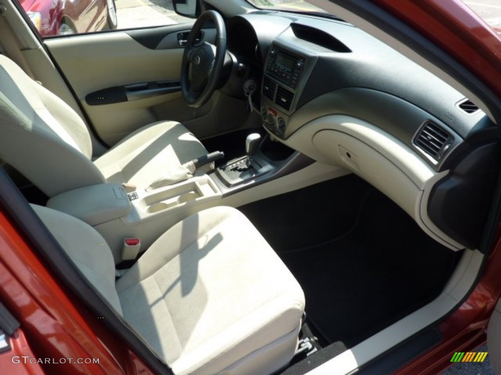 2011 Impreza 2.5i Premium Sedan - Paprika Red Pearl / Ivory photo #4