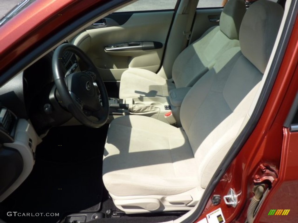 2011 Impreza 2.5i Premium Sedan - Paprika Red Pearl / Ivory photo #15