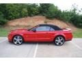 2008 Torch Red Ford Mustang Shelby GT500 Convertible  photo #1
