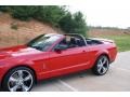2008 Torch Red Ford Mustang Shelby GT500 Convertible  photo #4