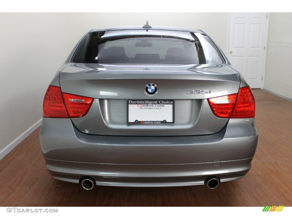 2010 3 Series 335i Sedan - Space Gray Metallic / Black photo #7