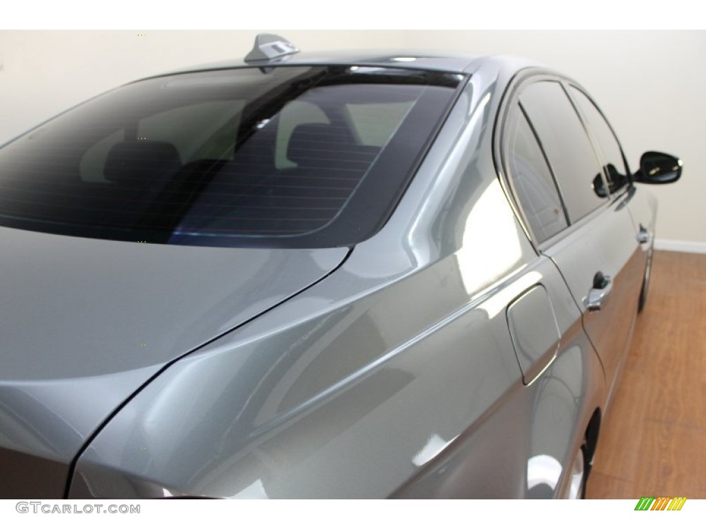 2010 3 Series 335i Sedan - Space Gray Metallic / Black photo #10