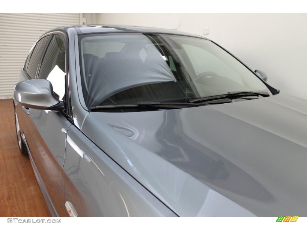 2010 3 Series 335i Sedan - Space Gray Metallic / Black photo #11