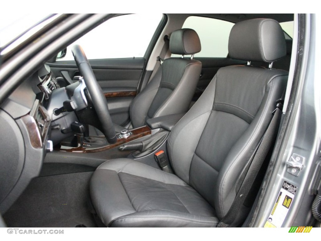 2010 3 Series 335i Sedan - Space Gray Metallic / Black photo #17