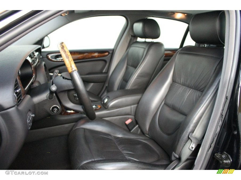 Charcoal Interior 2004 Jaguar XJ Vanden Plas Photo #69848451